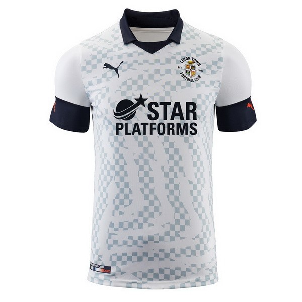 Camiseta Luton Town Segunda equipo 2019-20 Blanco